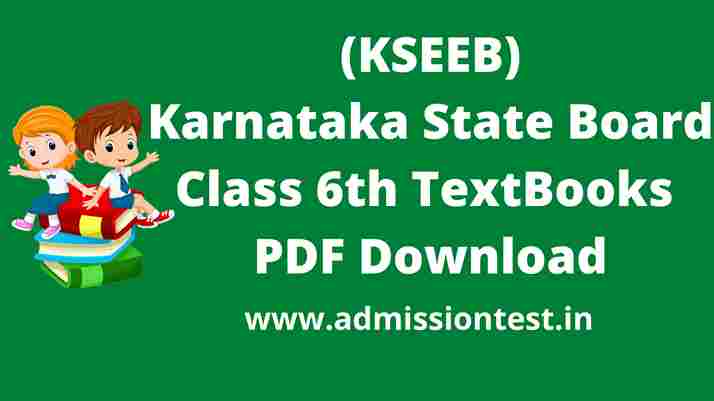 KSEEB class 6th Textbooks