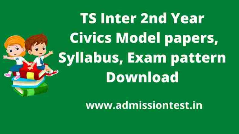 ts inter 2nd year civics model papers