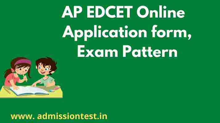 AP EDCET Online Application form