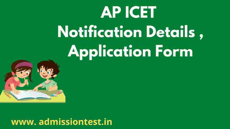 AP ICET Notification Details 2023