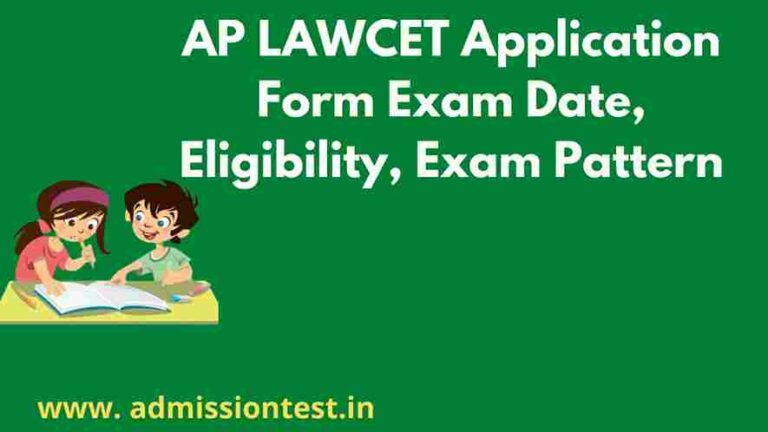 AP LAWCET Application Form 2023 Exam Date, Eligibility Exam Pattern
