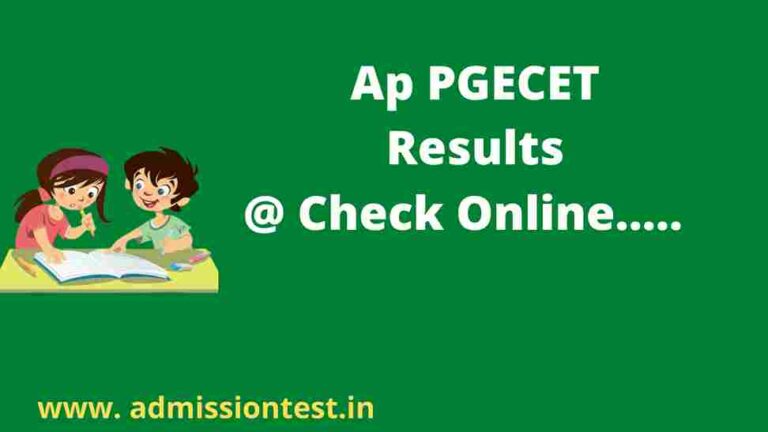 AP PGECET Results Download