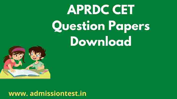 AP RDC CET Model papers 2023