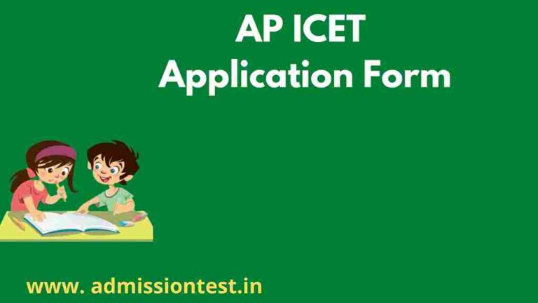 Ap Icet Application Form Download