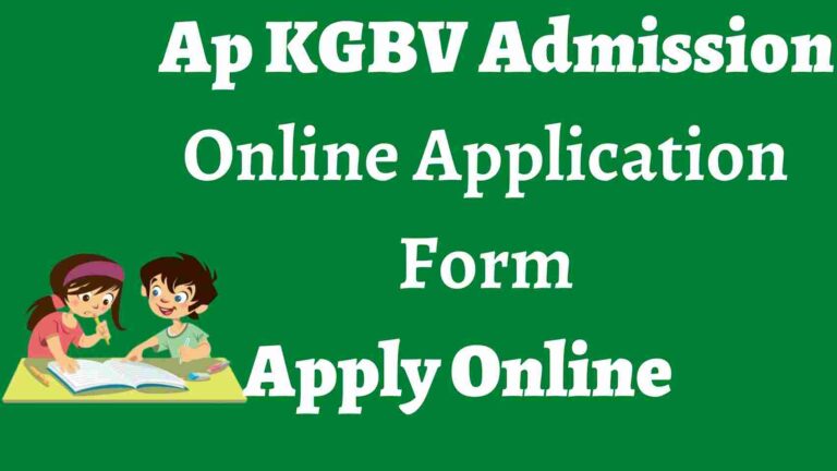 Ap KBGV Application Form 2023