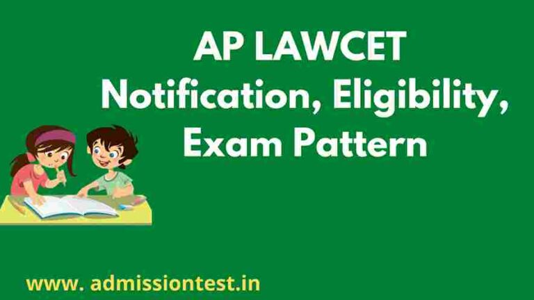 Ap LAWCET Notification 2023