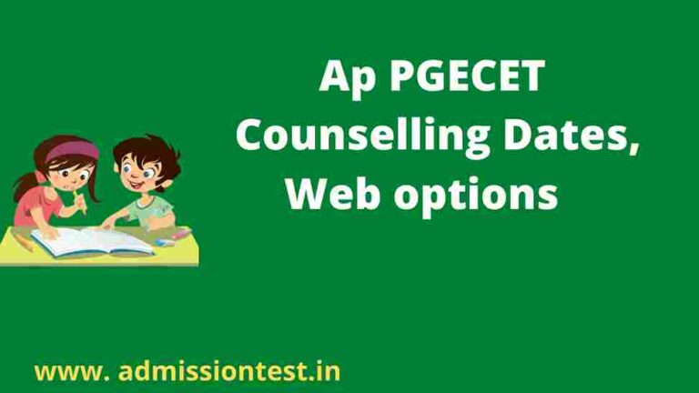 AP PGECET Counselling 2023
