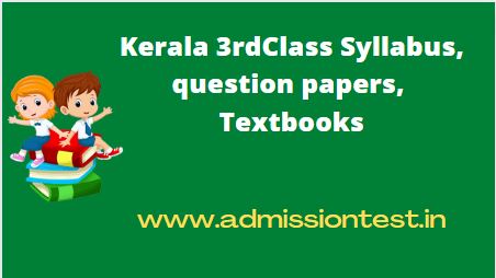 Kerala 3rd Class Syllabus
