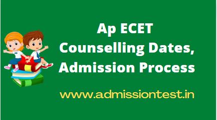 ap ECET Counselling Process