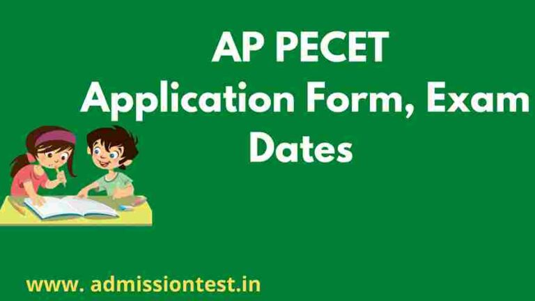 ap pecet application , exam pattern
