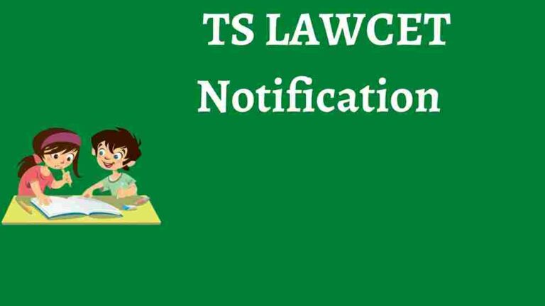 TS LAWCET Notification Dowmload 2023