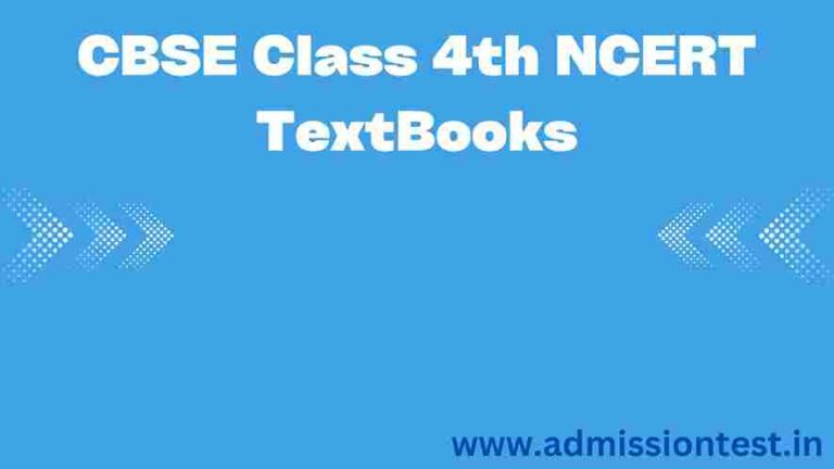 CBSE Class 4th NCERT TextBooks