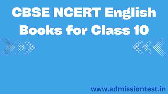 CBSE NCERT English Books for Class 10